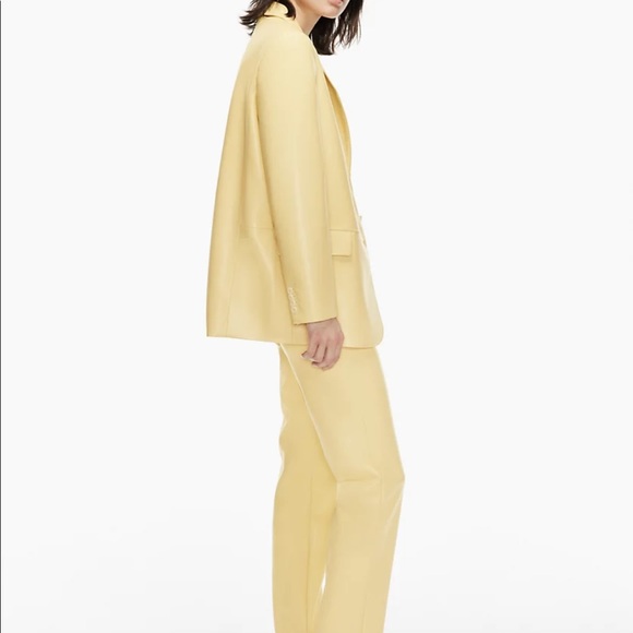 Vegan Leather Blazer - Picture 3 of 8